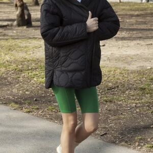Zara HOODED PADDED JACKET